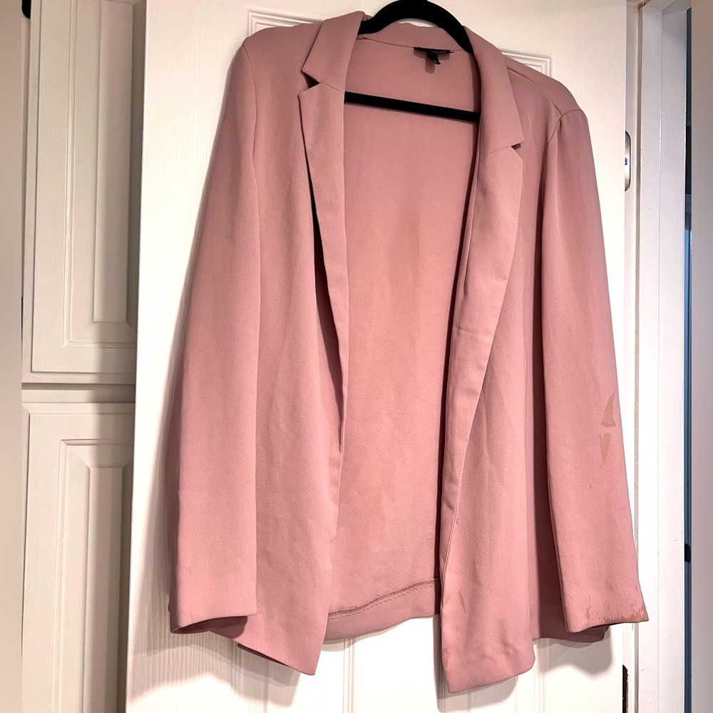 Topshop Pink Blazer
